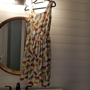Beautiful banana republic butterfly dress.